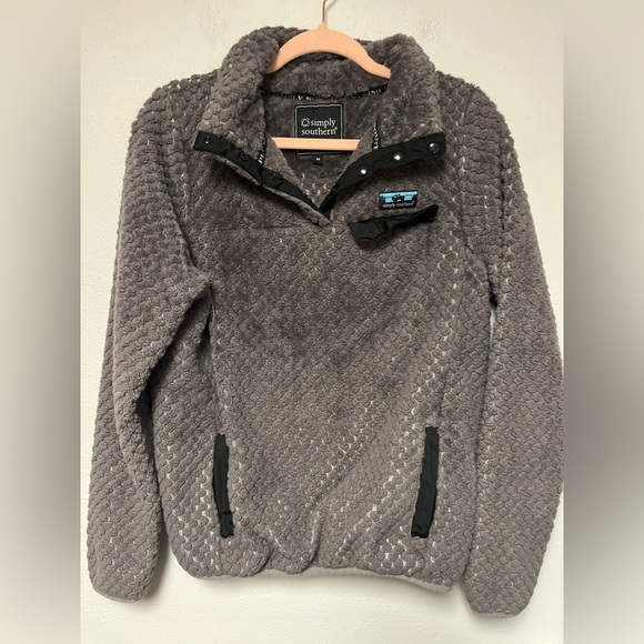 Womens Simply Southern Sherpa Size Medium - Picture 1 of 2